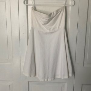 Express stretch strapless dress